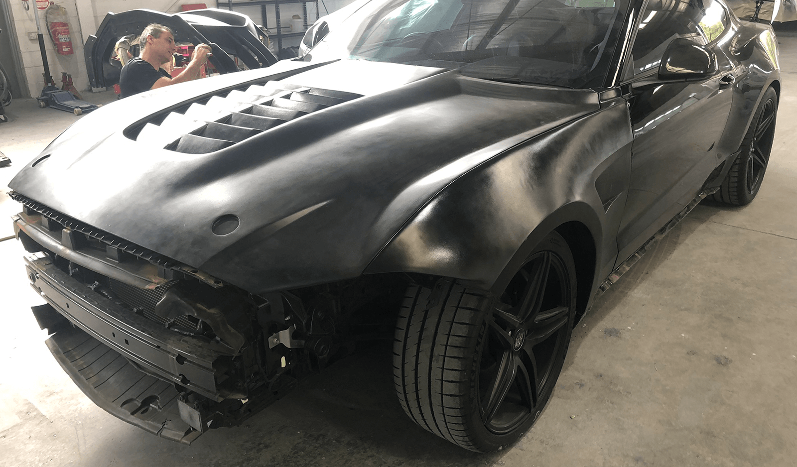 Extensive Panel Damage