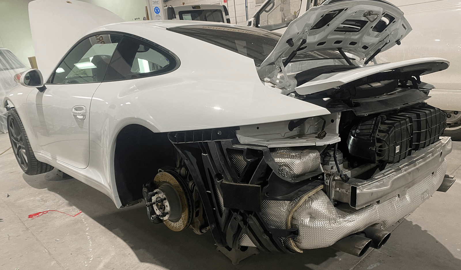 Extensive Panel Damage