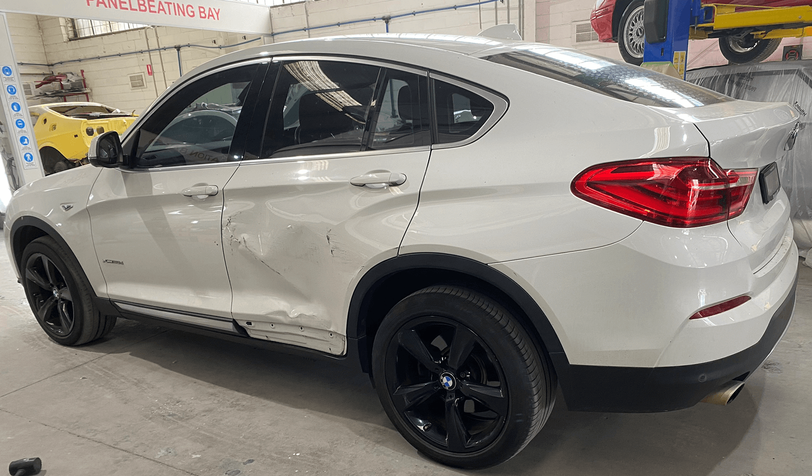 Extensive Panel Damage